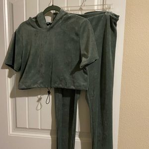 Velour 2 piece set